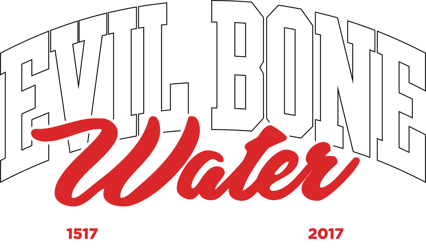 Evil Bone Water Unisex CVC Crewneck T-Shirt